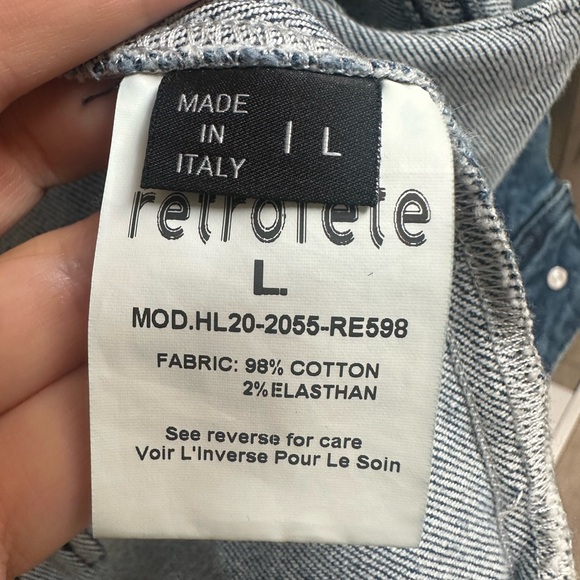 Retrofete Ada Blue Denim Jacket - Picture 5 of 10